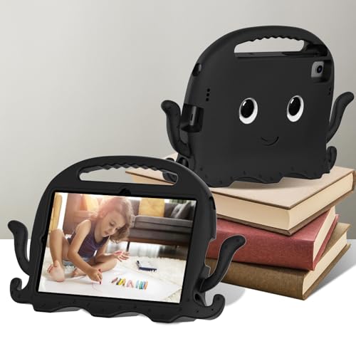 Multi-Viewing Stand Folio Case Cover Kompatibel mit Samsung Galaxy Tab S5e 10.5 (2019) SM-T720/T725 Hülle, leichte, stoßfeste Kinderhülle, Anti-Rutsch-Ecken-Tablethülle mit Schultergurt Compatible wit von BAOPENB