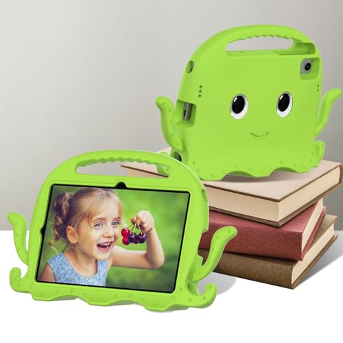 Multi-Viewing Stand Folio Case Cover Kompatibel mit Samsung Galaxy Tab S5e 10.5 (2019) SM-T720/T725 Hülle, leichte, stoßfeste Kinderhülle, Anti-Rutsch-Ecken-Tablethülle mit Schultergurt Compatible wit von BAOPENB
