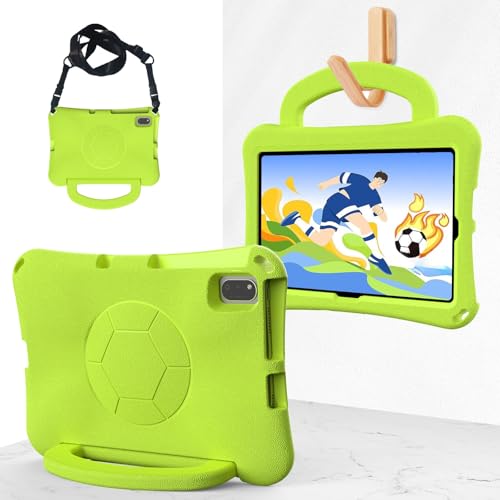 Multi-Viewing Stand Folio Case Cover Kompatibel mit Samsung Galaxy Tab S6 Lite 10,4 Zoll 2024/2022/2020 (SM-P620/P610/P615), leichte, stoßfeste Hülle mit Griff und Standfunktion Compatible with kinder von BAOPENB
