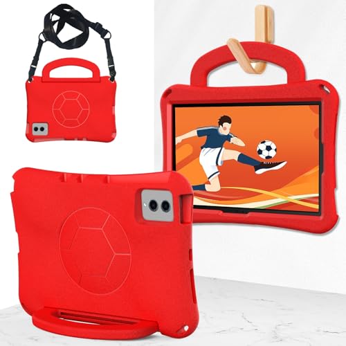 Multi-Viewing Stand Folio Case Cover Kompatibel mit der Tablet-Hülle Compatible with Samsung Galaxy S9 FE 11 Zoll SM-X510/516 (2023), leicht, stoßfest, kinderfreundliche Abdeckung mit Griff, Standfunk von BAOPENB