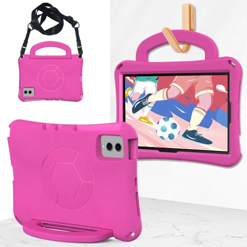 Multi-Viewing Stand Folio Case Cover Kompatibel mit der Tablet-Hülle Compatible with Samsung Galaxy S9 FE 11 Zoll SM-X510/516 (2023), leicht, stoßfest, kinderfreundliche Abdeckung mit Griff, Standfunk von BAOPENB