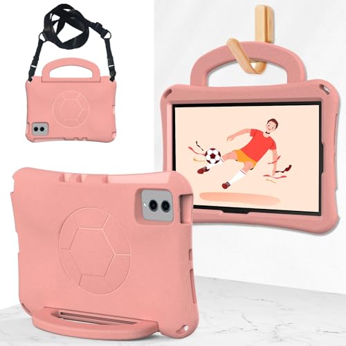 Multi-Viewing Stand Folio Case Cover Kompatibel mit der Tablet-Hülle Compatible with Samsung Galaxy S9 FE 11 Zoll SM-X510/516 (2023), leicht, stoßfest, kinderfreundliche Abdeckung mit Griff, Standfunk von BAOPENB