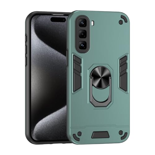 Stoßfester Schutz in Militärqualität Kompatibel mit Infinix Hot 50 Pro 4G Handyhülle mit Ständer und stoßfestem, sturzsicherem Schutz in Militärqualität, robuste Schutzhülle aus PC, matte Struktur, ro Stoßfester Schutz in Militärqualität Kompatibel mit Infinix Hot 50 Pro 4G Handyhülle mit Ständer und stoßfestem, sturzsicherem Schutz in Militärqualität, robuste Schutzhülle aus PC, matte Struktur, ro von BAOPENB