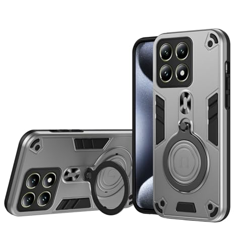 Stoßfester Schutz in Militärqualität Kompatibel mit Xiaomi 14T Hülle, stoßfest, magnetischer Ständer, harte Abdeckung, stoßfest, staubdicht, sturzsicher, Schutzhülle in Militärqualität, kompatibel mit Stoßfester Schutz in Militärqualität Kompatibel mit Xiaomi 14T Hülle, stoßfest, magnetischer Ständer, harte Abdeckung, stoßfest, staubdicht, sturzsicher, Schutzhülle in Militärqualität, kompatibel mit von BAOPENB