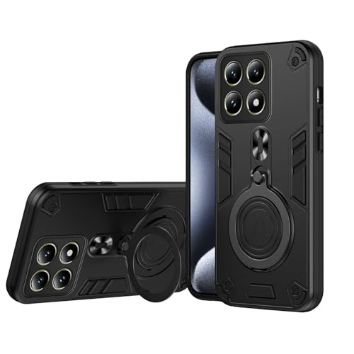 Stoßfester Schutz in Militärqualität Kompatibel mit Xiaomi 14T Hülle, stoßfest, magnetischer Ständer, harte Abdeckung, stoßfest, staubdicht, sturzsicher, Schutzhülle in Militärqualität, kompatibel mit Stoßfester Schutz in Militärqualität Kompatibel mit Xiaomi 14T Hülle, stoßfest, magnetischer Ständer, harte Abdeckung, stoßfest, staubdicht, sturzsicher, Schutzhülle in Militärqualität, kompatibel mit von BAOPENB