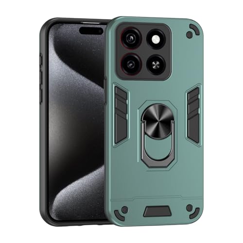 Stoßfester Schutz in Militärqualität Kompatibel mit ZTE Blade A55 Handyhülle mit Ständer und stoßfestem, sturzsicherem Schutz in Militärqualität, robuste Schutzhülle aus PC, matte Struktur, robuste Bu Stoßfester Schutz in Militärqualität Kompatibel mit ZTE Blade A55 Handyhülle mit Ständer und stoßfestem, sturzsicherem Schutz in Militärqualität, robuste Schutzhülle aus PC, matte Struktur, robuste Bu von BAOPENB