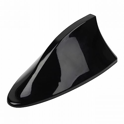 BARAC Haifischflossen-Antenne, für Auto, Dachantenne, Am/FM-Radio, Haifischflosse, Universal-Signalantenne für Auto, SUV, LKW, Van, ABS (schwarz) von BARAC