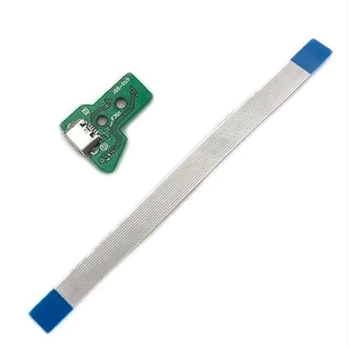 BARAC Ladebuchse, Micro-USB-Anschluss für PS4 JDS-050 / JDS-055 Controller, Ersatz Playstation4 + Flexkabel 12-polig BARAC Ladebuchse, Micro-USB-Anschluss für PS4 JDS-050 / JDS-055 Controller, Ersatz Playstation4 + Flexkabel 12-polig von BARAC