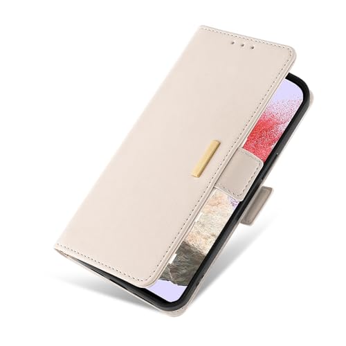 BARALARIQIU Hülle für Realme 14 5G mit Kartenfach und Handschlaufe Leder Klapphülle,Standfunktion Magnet Stoßfest Handyhülle fürRealme 14 5G 6,67 Zoll,Weiß BARALARIQIU Hülle für Realme 14 5G mit Kartenfach und Handschlaufe Leder Klapphülle,Standfunktion Magnet Stoßfest Handyhülle fürRealme 14 5G 6,67 Zoll,Weiß von BARALARIQIU