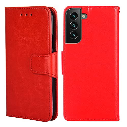 BARALARIQIU Wallet Case Kompatibel für Oppo Find X8 Ultra 5G hülle 6,82 Zoll,[Premium PU Leder] [RFID-Blocker][Kartenfach] Flip Echt Leder Klapphülle Handytasche,Schutzhülle Klappbar Flipcase-Rot von BARALARIQIU