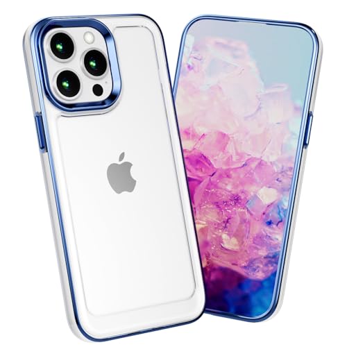 BARALARIQIU für iPhone 11 Pro Hülle Galvanisiert Harter PC Stoßsicher Transparent Vollständige Kamera Schutzhülle Cover Hellblau BARALARIQIU für iPhone 11 Pro Hülle Galvanisiert Harter PC Stoßsicher Transparent Vollständige Kamera Schutzhülle Cover Hellblau von BARALARIQIU