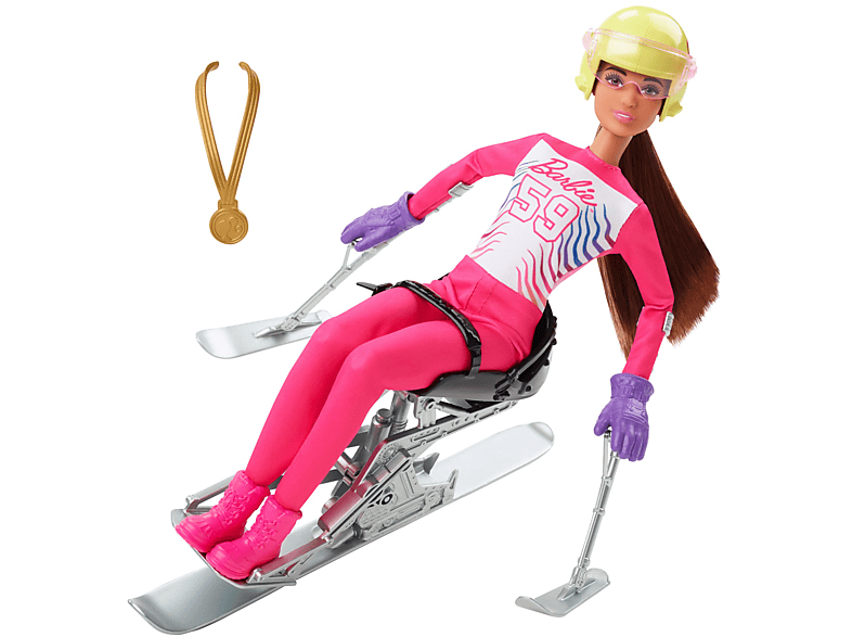 BARBIE Para Sport Ski Alpin Barbie Set inkl. Zubehör Spielzeugpuppe Mehrfarbig BARBIE Para Sport Ski Alpin Barbie Set inkl. Zubehör Spielzeugpuppe Mehrfarbig von BARBIE