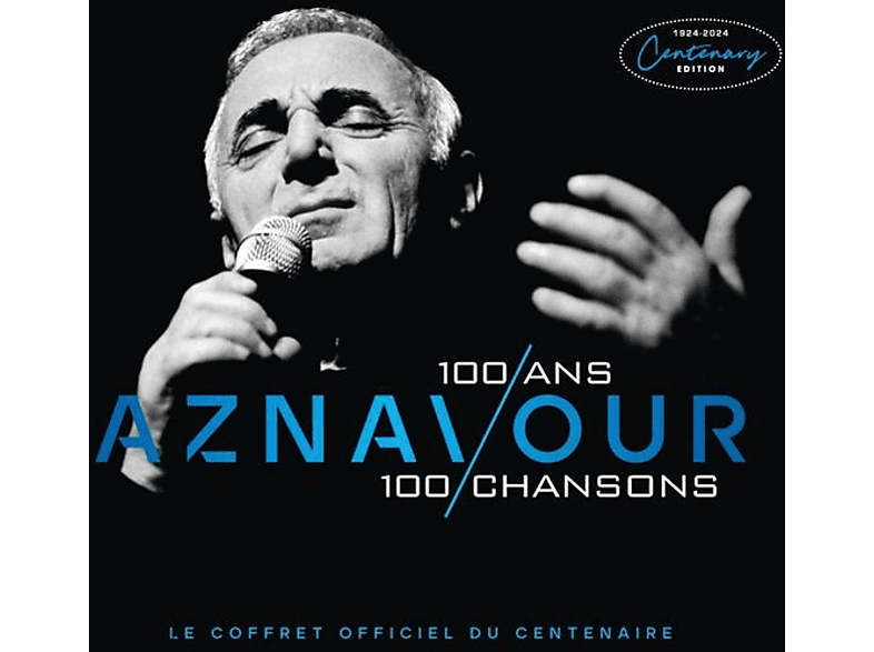 Charles Aznavour - 100 Ans, Chansons (CD) von BARCLAY