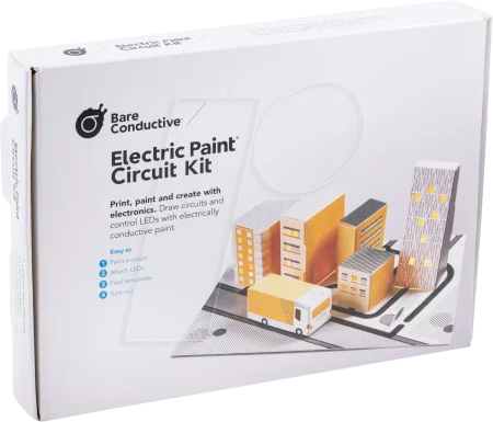 BC SKU 1510 - Bare Conductive Entwicklungskit analog Electric Paint Circuit Ki von BARE CONDUCTIVE