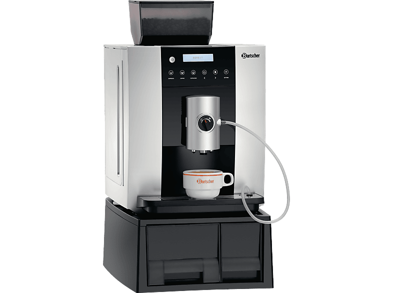 BARTSCHER 190069 KV1 Smart Kaffeevollautomat Silber/Schwarz von BARTSCHER