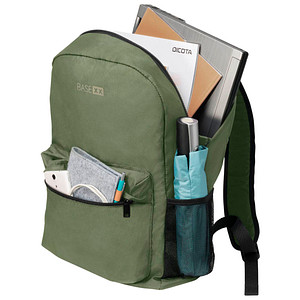 BASE XX Laptop-Rucksack B2 Kunstfaser olivgrün 20,0 l bis 39,6 cm (15,6 Zoll) von BASE XX