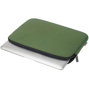 BASE XX Laptophülle Laptop Sleeve Stoff olivgrün bis 33,8 cm (13,3 Zoll) von BASE XX
