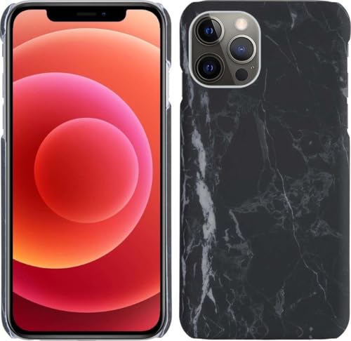 BASEY Apple iPhone 12 Pro Max Hülle in Marmor-Optik - Schutzhülle, Hardcover Case, Marmor Design Cover - Schwarz BASEY Apple iPhone 12 Pro Max Hülle in Marmor-Optik - Schutzhülle, Hardcover Case, Marmor Design Cover - Schwarz von BASEY