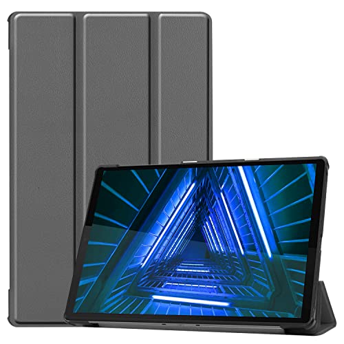 BASEY Hülle für Lenovo Tab M10 FHD Plus 2nd Gen Schutzhülle Hülle - Lenovo Tab M10 FHD Plus 2nd Gen Hartschalen-Hülle Lenovo Tab M10 FHD Plus 2nd Gen Tablethülle Schutz - Grau von BASEY