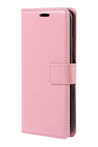 BASEY Hülle für Samsung Galaxy A04s Bookcase Flip Case - Samsung Galaxy A04s Hülle Bookcase - LichtRosa von BASEY