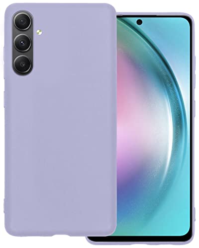 BASEY Hülle für Samsung Galaxy A54 Silikon Rückseiten-Cover - Samsung Galaxy A54 Silikonhülle - Flieder von BASEY