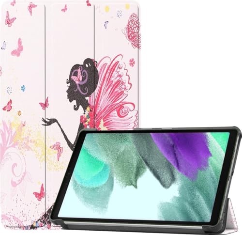 BASEY Hülle für Samsung Galaxy Tab A7 Lite Schutzhülle Hülle - Samsung Galaxy Tab A7 Lite Hartschalen-Hülle Samsung Galaxy Tab A7 Lite Tablethülle Schutz - Elfe von BASEY