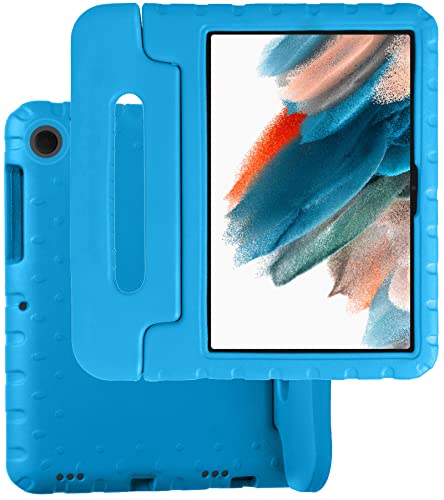 BASEY Hülle für Samsung Galaxy Tab A8 2021 Hülle Kinderfreundliche Stoßfeste Schutzhülle - Kindgerechte Samsung Galaxy Tab A8 2021 Hülle Kids Case - Blau von BASEY