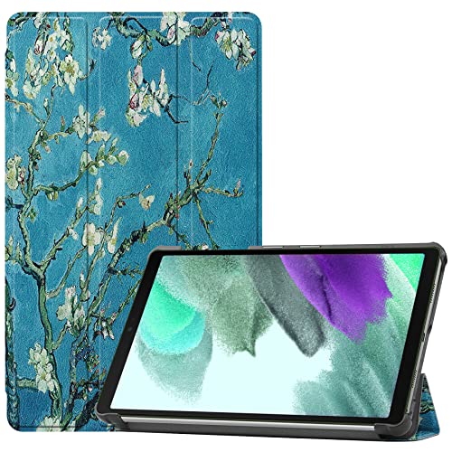 BASEY Hülle für Samsung Galaxy Tab S6 Lite Schutzhülle Hülle - Samsung Galaxy Tab S6 Lite Hartschalen-Hülle Samsung Galaxy Tab S6 Lite Tablethülle Schutz - Blüte von BASEY