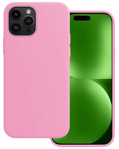 BASEY Hülle für iPhone 15 Pro Max Silikon Rückseiten-Cover - iPhone 15 Pro Max Silikonhülle - LichtRosa BASEY Hülle für iPhone 15 Pro Max Silikon Rückseiten-Cover - iPhone 15 Pro Max Silikonhülle - LichtRosa von BASEY