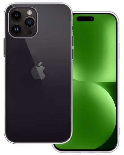 BASEY Hülle für iPhone 15 Pro Silikon Rückseiten-Cover - iPhone 15 Pro Silikonhülle - Transparent BASEY Hülle für iPhone 15 Pro Silikon Rückseiten-Cover - iPhone 15 Pro Silikonhülle - Transparent von BASEY