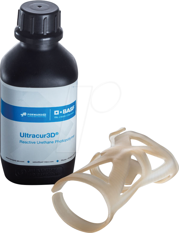 BASFU 1009-001 - 3D Druck, Kunstharz, Ultracur3D RG 35 Rigid Resin, 1 kg von BASF Ultrafuse