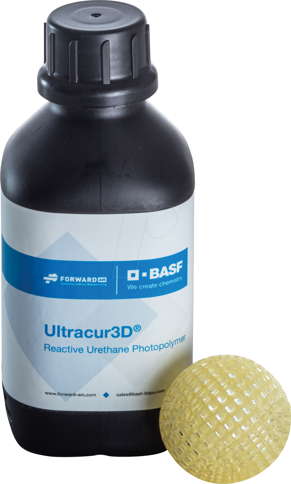 BASFU 1011-001 - 3D Druck, Kunstharz, Ultracur3D EL 150 Flexible Resin, 1 kg von BASF Ultrafuse
