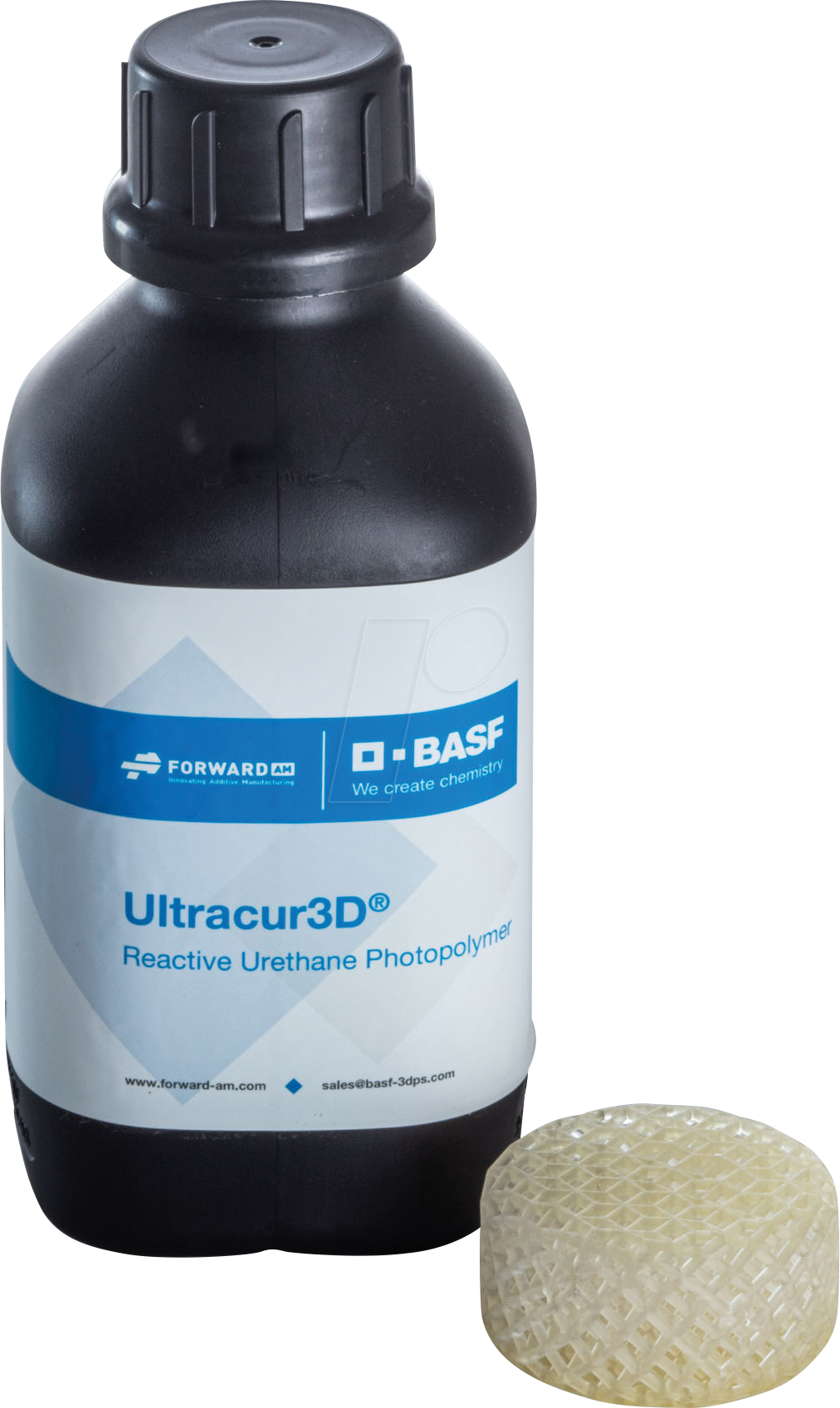 BASFU 1012-001 - 3D Druck, Kunstharz, Ultracur3D FL 60 Transparent, 1 kg von BASF Ultrafuse