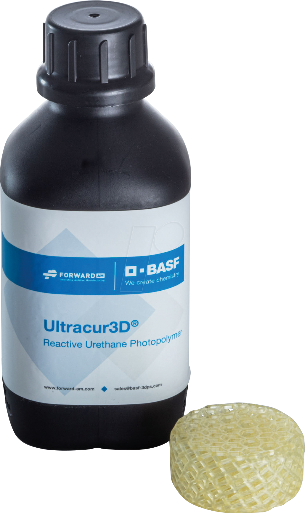 BASFU 1013-001 - 3D Druck, Kunstharz, Ultracur3D FL 300 Flexible Resin, 1 kg von BASF Ultrafuse