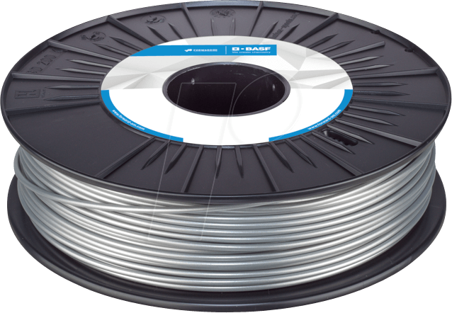 BASFU 20438 - PLA Filament, silber, 1,75 mm, 750 g von BASF Ultrafuse