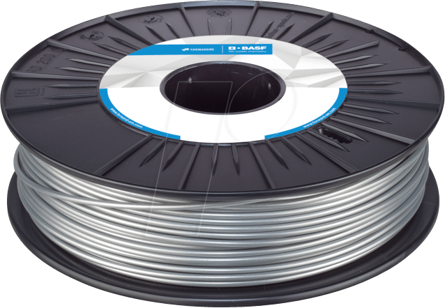 BASFU 20438 - PLA Filament - silber - 1,75 mm - 750 g von BASF Ultrafuse