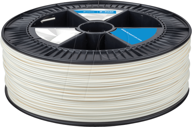 BASFU 22333 - PLA Filament, weiß, 1,75 mm, 2.500 g von BASF Ultrafuse