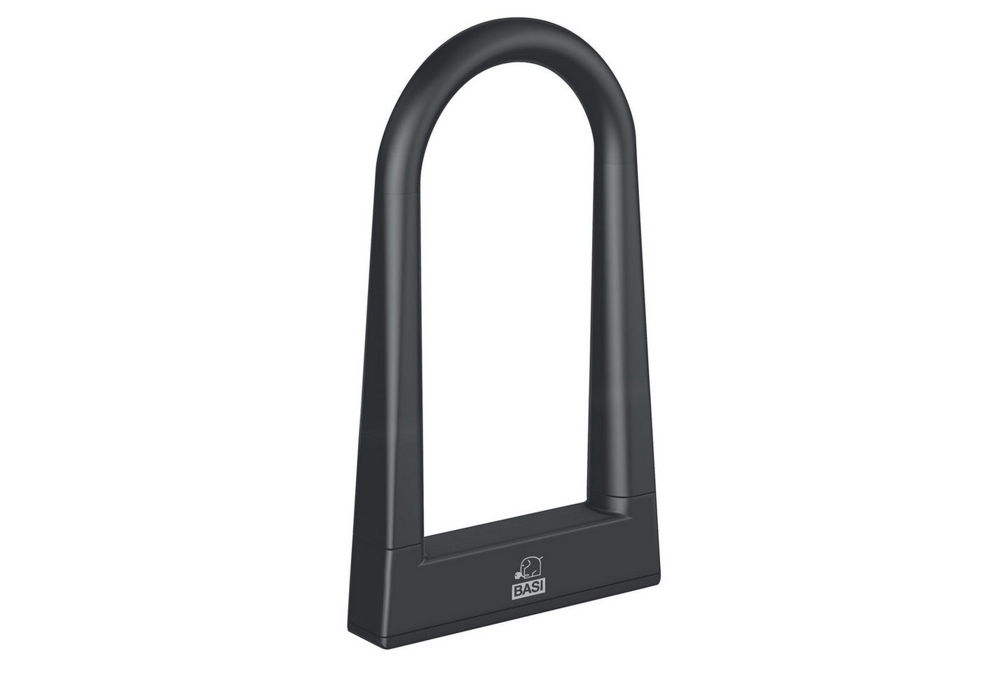 BASI Kabelbinder Fahrradschloss (Packung, 2-St) mit Vinylummantelung und Stahlbügel, Bügelhöhe 214 mm, mit 2 Schlüssel von BASI