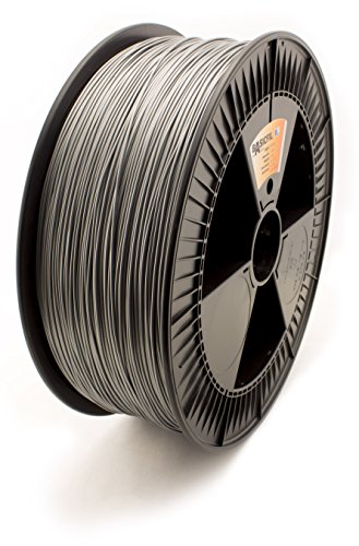 BASICFIL PLA (3D Drucker Filament), 1.75mm, 2.3kg, Silber (Silver) von BASICFIL