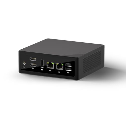 BASOARO Mini PC N150(bis zu 3,60GHz), Mini Desktop PC Win 11 Pro, 8GB DDR5 256GB NVME SSD, 2 HD DP 4K Triple Display, 2 Gigabit Ethernet, 6 USB, WiFi 6 BT 5.2 für Business, Schule, Büro von BASOARO