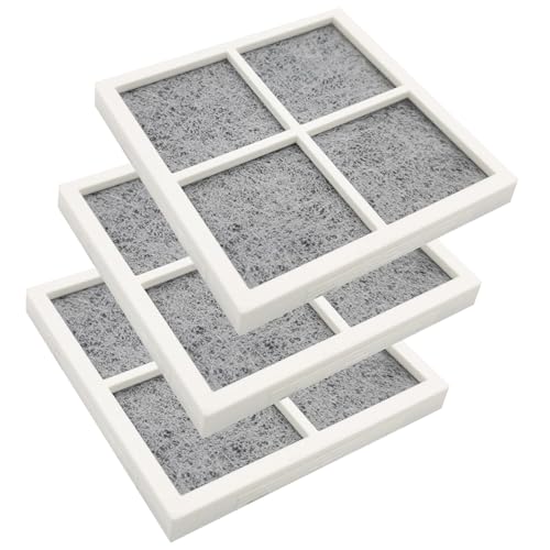 Kühlschrank Luftfilter, Fresh Air Ersatz-Luftfilter, Ersatz-Kühlschrank-Luftfilter, Entfernen Sie den Kühlschrankgeruch, Luftfilter Ersatz,für Kühlschränke/Luftreiniger LG LT120F, LFX31925SW, 3 Stück Kühlschrank Luftfilter, Fresh Air Ersatz-Luftfilter, Ersatz-Kühlschrank-Luftfilter, Entfernen Sie den Kühlschrankgeruch, Luftfilter Ersatz,für Kühlschränke/Luftreiniger LG LT120F, LFX31925SW, 3 Stück von BASTOUR