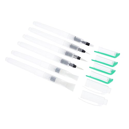 BATHVEVE 6Stücke Aquarell Wasserfarbstifte Teilig mit Wassertank für Malerei Kalligraphie Projekte Kompakt und Leicht Geschenkidee für Kunstliebhaber BATHVEVE 6Stücke Aquarell Wasserfarbstifte Teilig mit Wassertank für Malerei Kalligraphie Projekte Kompakt und Leicht Geschenkidee für Kunstliebhaber von BATHVEVE