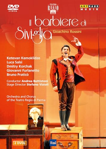 Rossini, Gioacchino - Il barbiere di Siviglia [2 DVDs] von BATTISTONI/KEMOKLIDZE/SALSI