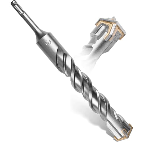 BAUBECK SDS Plus Bohrer 30mm x 260mm lang für Beton & Stein - Premium 40CR Stahl, langlebig - 4 Schneiden Steinbohrer 30 mm für beste Ergebnisse - SDS+ Bohrer 30er Betonbohrer SDS Bohrer 30mm BAUBECK SDS Plus Bohrer 30mm x 260mm lang für Beton & Stein - Premium 40CR Stahl, langlebig - 4 Schneiden Steinbohrer 30 mm für beste Ergebnisse - SDS+ Bohrer 30er Betonbohrer SDS Bohrer 30mm von BAUBECK