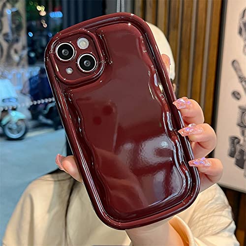BAUBUY Oval Soap Heavy Duty Case für iPhone 11 12 13 14 Pro Max X Xs Max Xr 7 8 14 Plus Weiche, stoßfeste Silikon-Rückseite, Weinrot, für iPhone 11 BAUBUY Oval Soap Heavy Duty Case für iPhone 11 12 13 14 Pro Max X Xs Max Xr 7 8 14 Plus Weiche, stoßfeste Silikon-Rückseite, Weinrot, für iPhone 11 von BAUBUY
