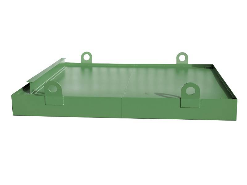BAUER Südlohn BAUER Containerwanne CW 2 für Absetzcontainer 1.078 Liter, Resedagrün, 1.078 Liter von BAUER Südlohn
