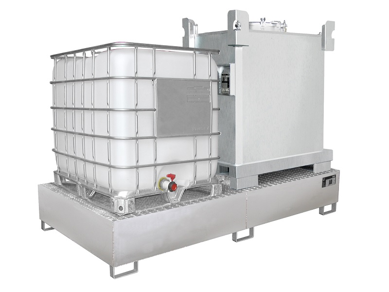 BAUER Südlohn BAUER Edelstahl Auffangwanne VAW-1000-2 für 2 IBC, 1.000 Liter BAUER Südlohn BAUER Edelstahl Auffangwanne VAW-1000-2 für 2 IBC, 1.000 Liter von BAUER Südlohn