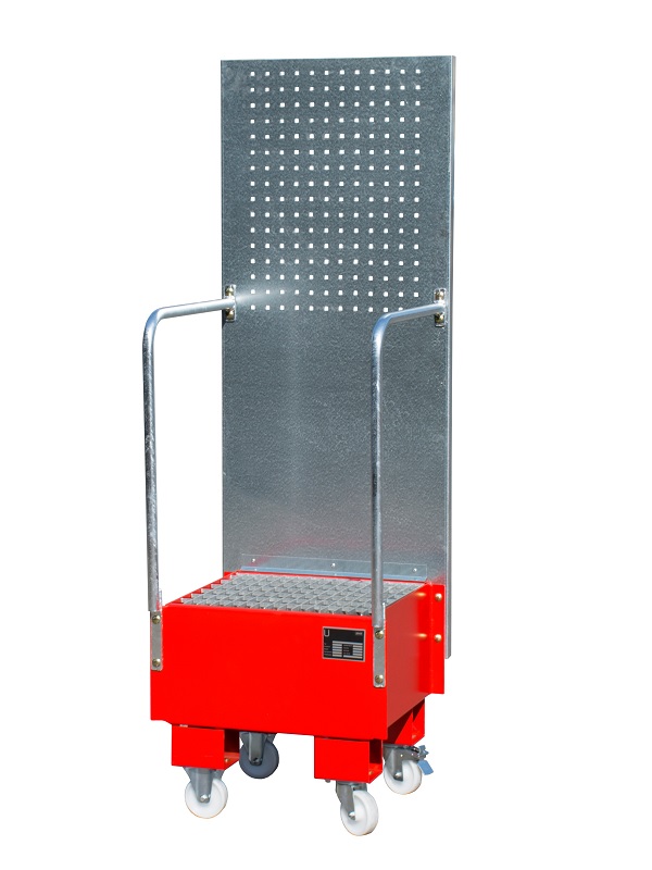BAUER Südlohn BAUER Fahrbare Auffangwanne LPW 60-1 mit Lochplatte 60 l, Feuerrot, 60 Liter BAUER Südlohn BAUER Fahrbare Auffangwanne LPW 60-1 mit Lochplatte 60 l, Feuerrot, 60 Liter von BAUER Südlohn