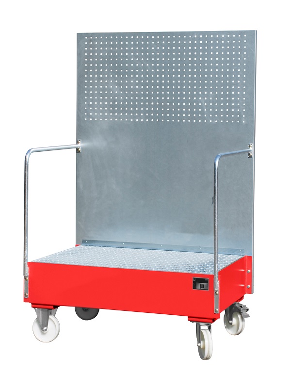 BAUER Südlohn BAUER Fahrbare Auffangwanne LPW mit Lochplatte 2 x 200 l, Feuerrot, 215 Liter BAUER Südlohn BAUER Fahrbare Auffangwanne LPW mit Lochplatte 2 x 200 l, Feuerrot, 215 Liter von BAUER Südlohn