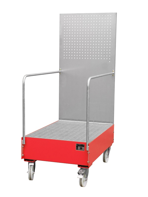 BAUER Südlohn BAUER Fahrbare Auffangwanne LPW mit Lochplatte 2 x 200 l, Feuerrot, 215 Liter BAUER Südlohn BAUER Fahrbare Auffangwanne LPW mit Lochplatte 2 x 200 l, Feuerrot, 215 Liter von BAUER Südlohn